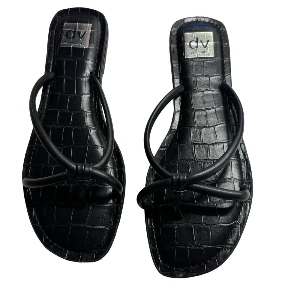 DV by Dolce Vita Black Julissa Sandal NEW Size 9.5